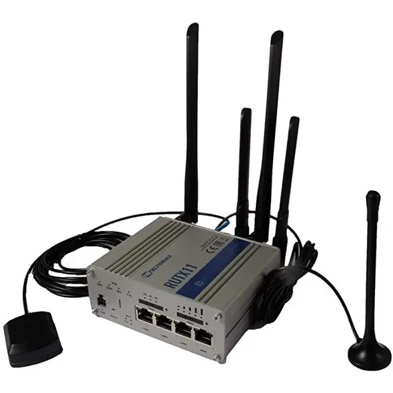TELTONIKA NETWORKS RUTX11 DUAL SIM Bluetooth 4G/LTE router EMEA eSIM version