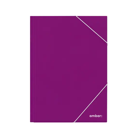 Capa Elásticos A3 Ambar Cartolina Plastificada Sortido 1un
