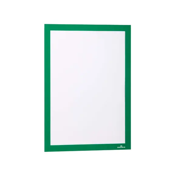 Moldura Adesiva A4 Duraframe 4872-05 Verde 2un