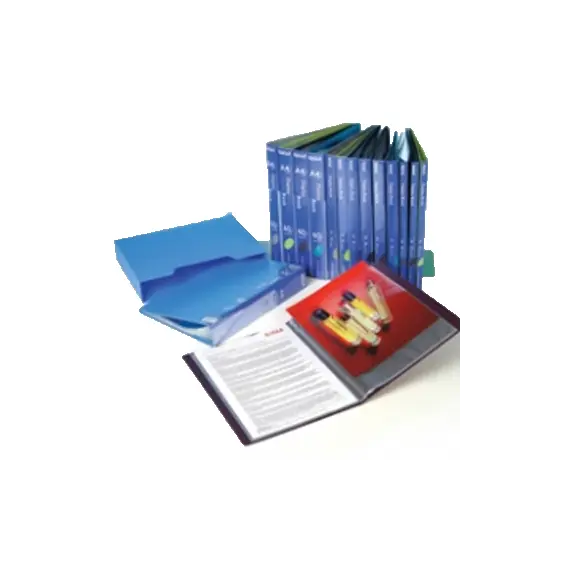 Pasta c/30 Bolsas 60 Páginas Catálogo Eagle A4 Transparente