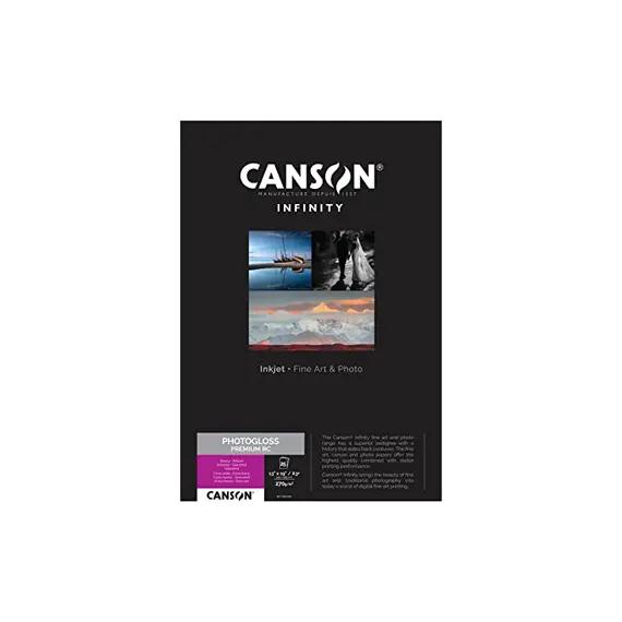 Papel 270gr A3 Foto Canson Infinity Photo Gloss Prem 25Fls