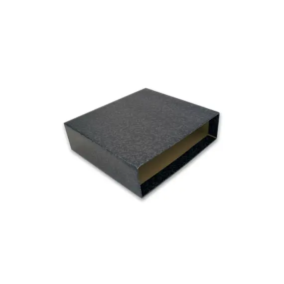 Caixa p/Pasta Arquivo L80 310x290 Marmoreado Preto