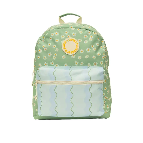 Mochila Escolar Clássica FLOWERS 40x30x18cm