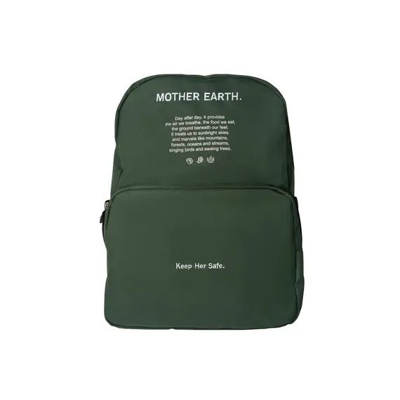 Mochila Escolar 2 Fechos Ambar Cycle Mother Earth 27L