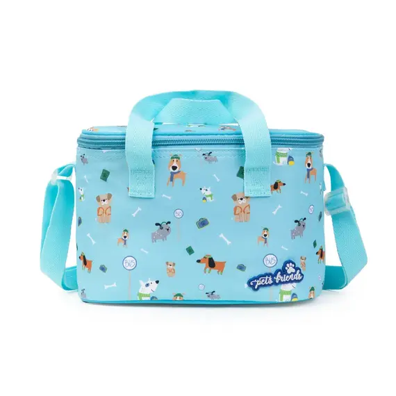Lancheira Ambar Dog Person Blue