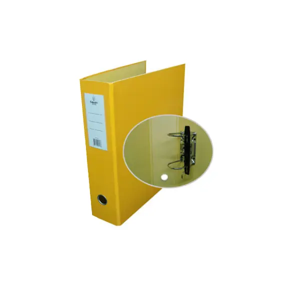 Pasta Arquivo L/L 310x290x80mm Amarelo