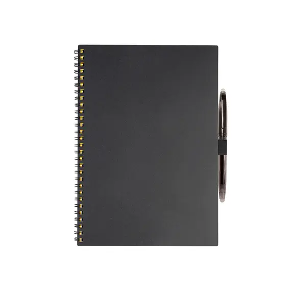 Caderno Infinito A5 com Esferográfica e Pano Limpeza