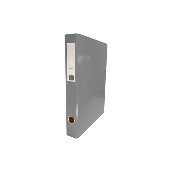 Pasta Arquivo L/E 2 Argolas 320x290x40mm Cinza