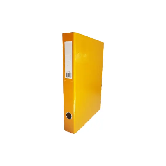 Pasta Arquivo L/E 2 Argolas 320x290x40mm Amarelo