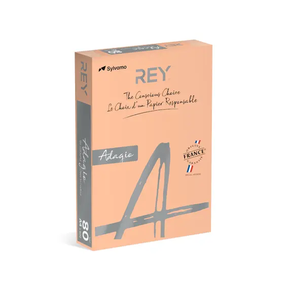 Papel Fotocopia Salmao/Beje Adagio(cd91) A4 80gr 1x500Fls