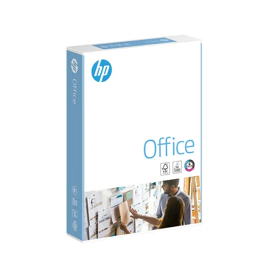 Papel 080gr Fotocopia A4 HP Office 1x500Folhas