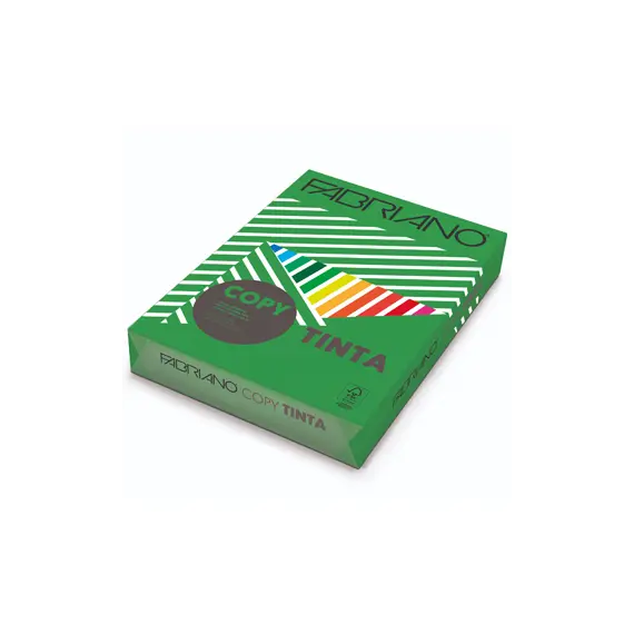Papel Fotocopia Verde Intenso Copy Tinta F601 A4 80gr1x500Fl