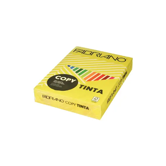 Papel Fotocopia Amarelo Int Copy Tinta F606 A4 80gr 1x500Fls