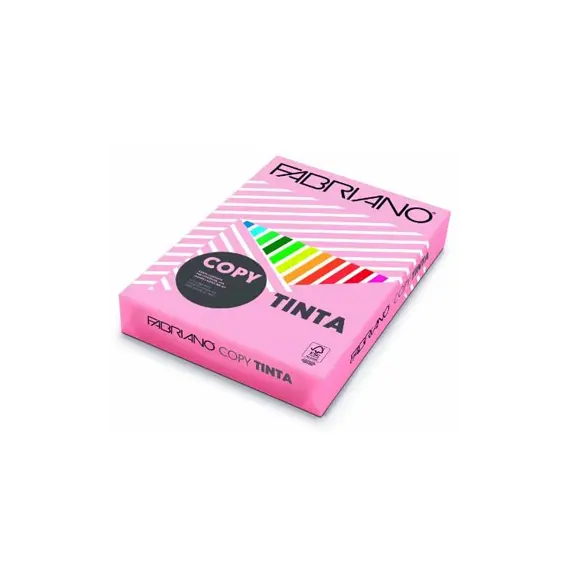 Papel Fotocopia Rosa/Fucsia Int Copy Tinta A4 80gr1x500Fls