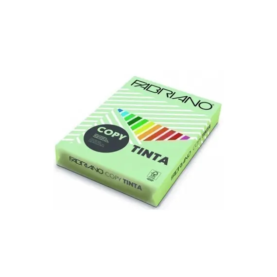 Papel Fotocopia Verde/Claro Esmeralda Copy Tinta A4 80gr 1x5