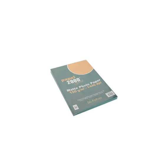 Papel A4 150g InkJet 2000 Foto Matte 50 Folhas
