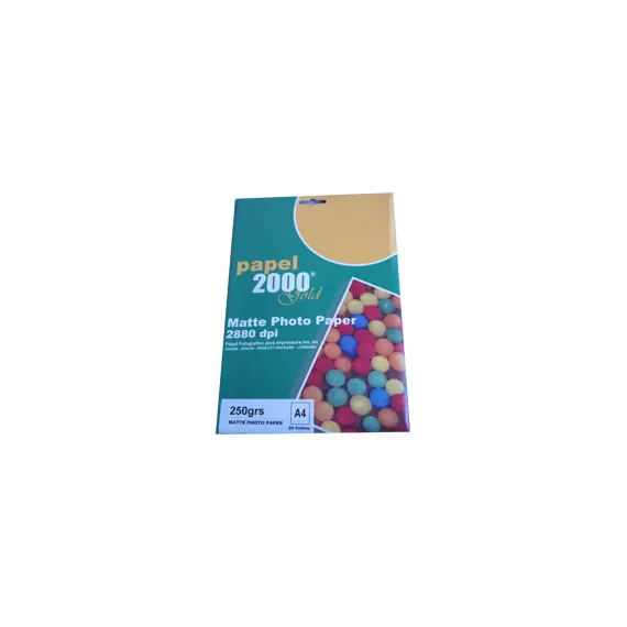 Papel A4 250g InkJet 2000 Foto Matte 20 Folhas