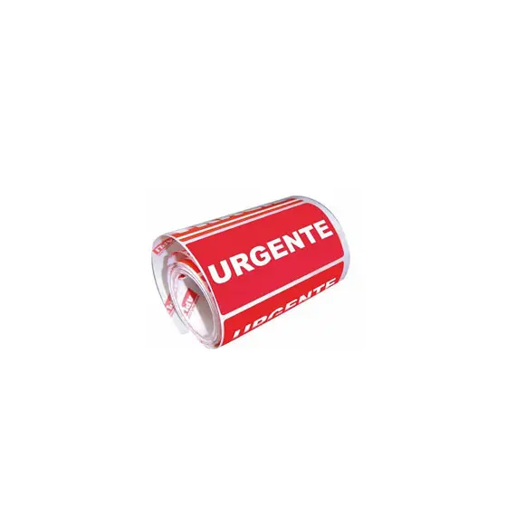 Etiquetas URGENTE 100x50mm Apli Rolo 200un