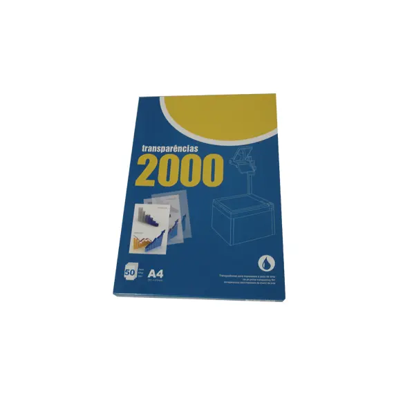 Transparencias Inkjet A4 50fls com Tira Removivel no Topo