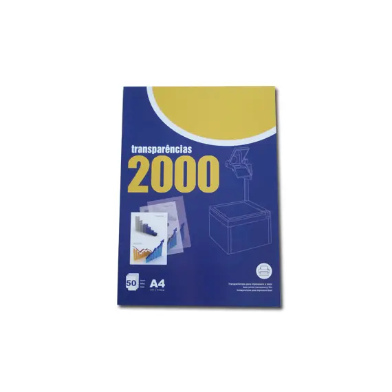 Transparências Laser/Copier A4 50Fls