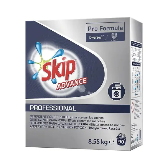 Detergente Pó Máquina Roupa Skip Pro Advance 90 Doses