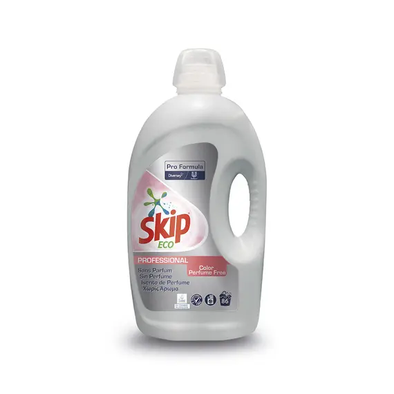 Detergente Líquido Roupa Skip Pro Sensitive 86 Doses 4,32L