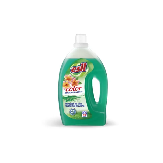 Detergente Líquido Máquina Roupa Esil Cores 40 Doses 3L