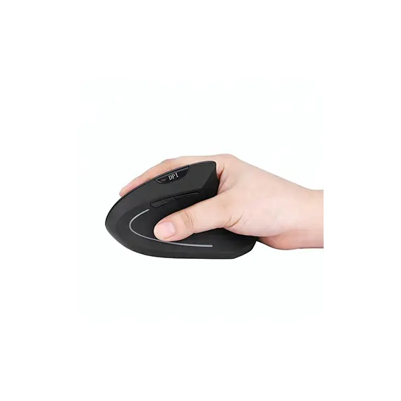 Rato Wireless Ergonómico Vertical BNH-WL-62 Preto