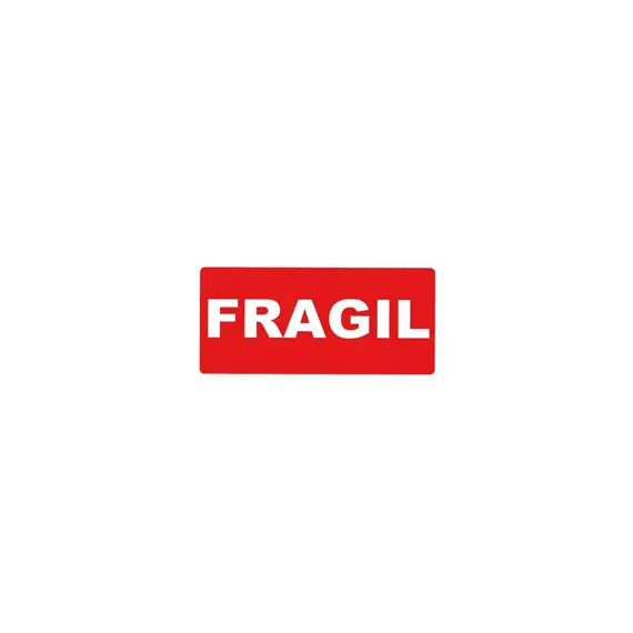 Etiquetas FRAGIL 100x50mm Apli Rolo 200un
