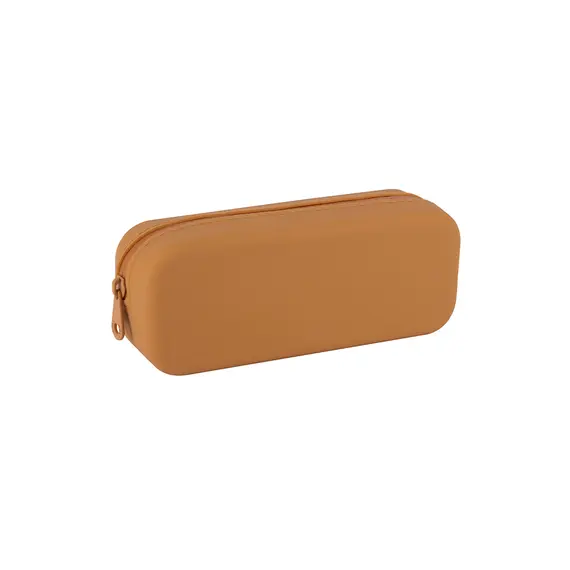 Estojo Silicone Up North com Fecho Mostarda Apli