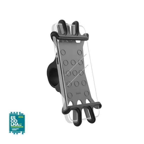 Suporte Smartphone Bicicleta Flexible Universal Preto