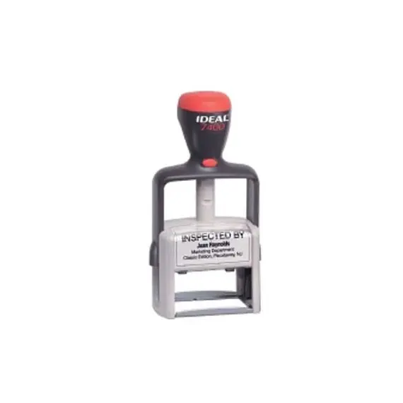 Carimbo 57x28mm Autotintavel Ideal Mod 7400