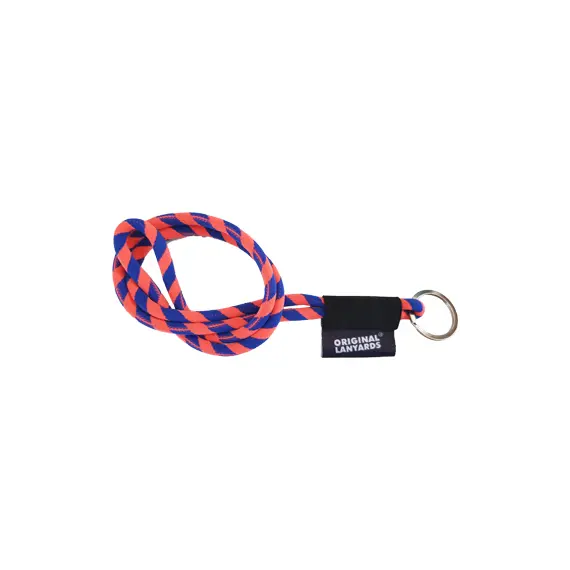Fita Multiusos Pescoço Tube Long Laranja/Azul ø8x47cm