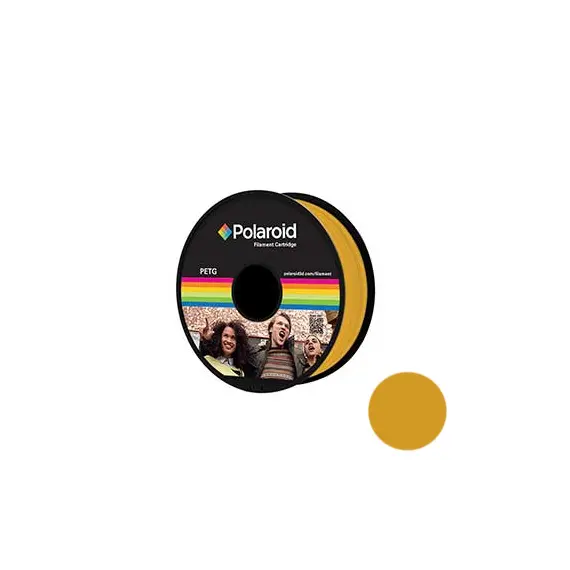 Filamento Universal PETG 1.75mm Polaroid 1Kg Ouro