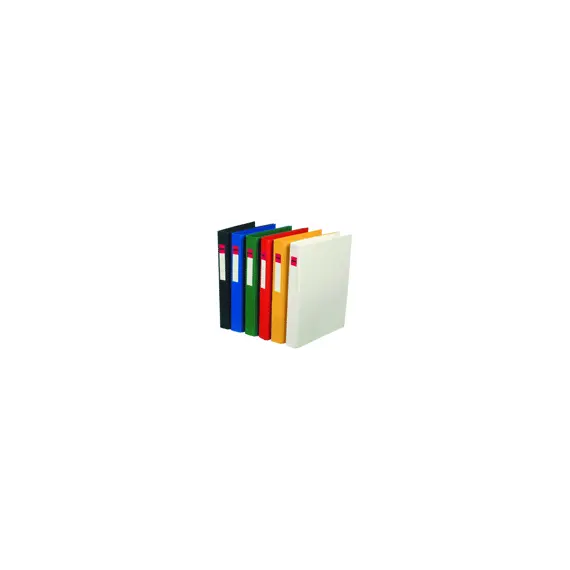 Pasta Arquivo L/E Plástico 310x227mm 2 Argolas Amarelo