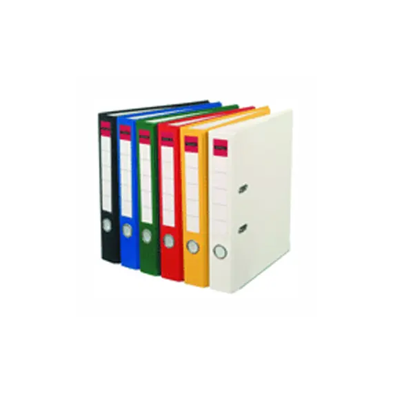 Pasta Arquivo L/E Plástico c/Rado 40x43mm Preto