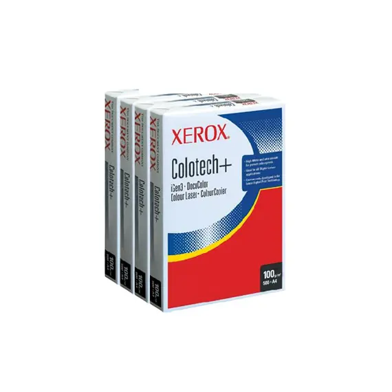 Papel 100gr Fotocopia A4 Xerox Colotech Plus 4x500Fls