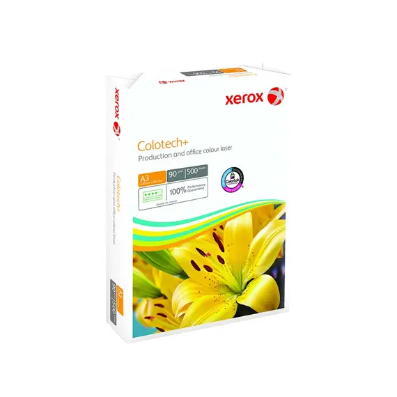 Papel 090gr Fotocopia A3 Xerox Colotech+ 1x500Fls