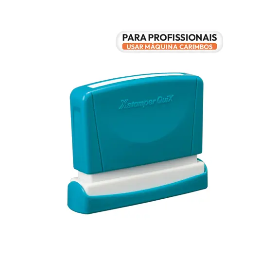 Carimbo 04x60mm Preto Xstamper Quix Q05B 1un