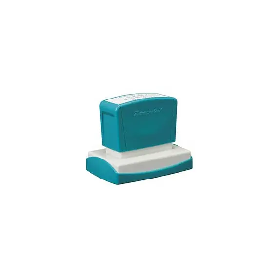 Carimbo 36x61mm Preto Xstamper Quix Q16B 1un