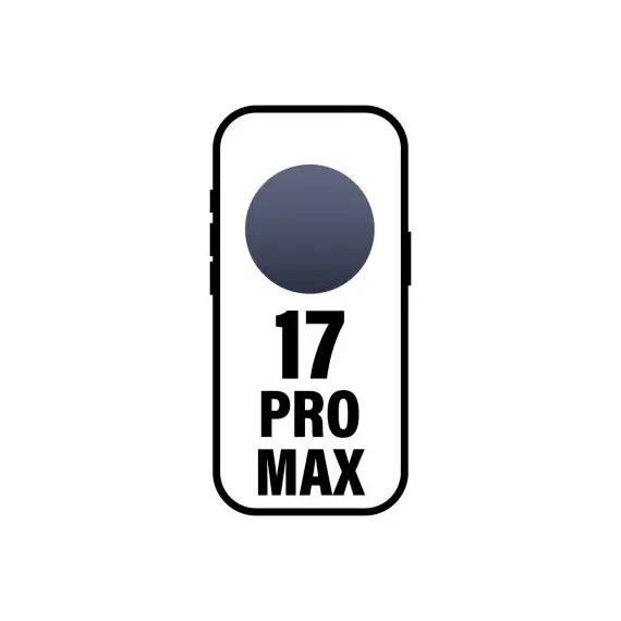 Smartphone Apple iPhone 17 Pro Max 256GB/ 6.9'/ 5G/ Azúl Oscuro