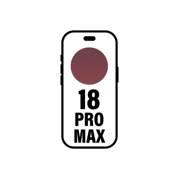 Smartphone Apple iPhone 18 Pro Max 1TB/ 6.9'/ 5G/ Burdeos