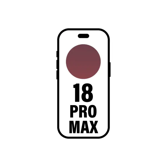 Smartphone Apple iPhone 18 Pro Max 2TB/ 6.9'/ 5G/ Burdeos