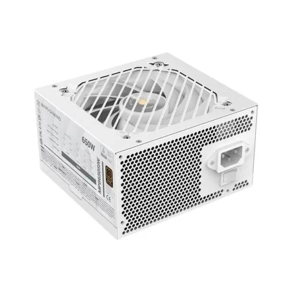 MARS GAMING MPB650SI 650W PSU 80PLUS BRONZE 7 YEARS WARRANTY WHITE