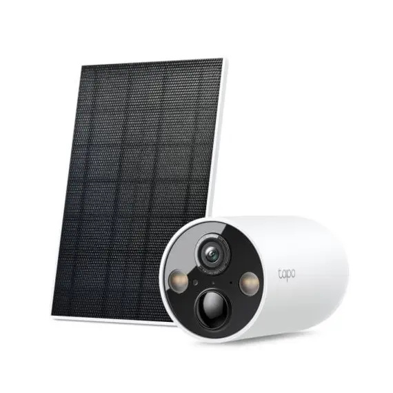 Cámara de Videovigilancia TP-Link Tapo C425 KIT/ Visión Nocturna/ Control desde APP/ Incluye Panel Solar