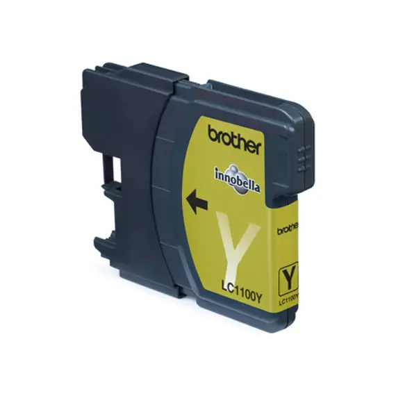 Tinteiro Brother LC1100Y Amarelo 5,5ml - Impressões Vibrantes | BluePixel