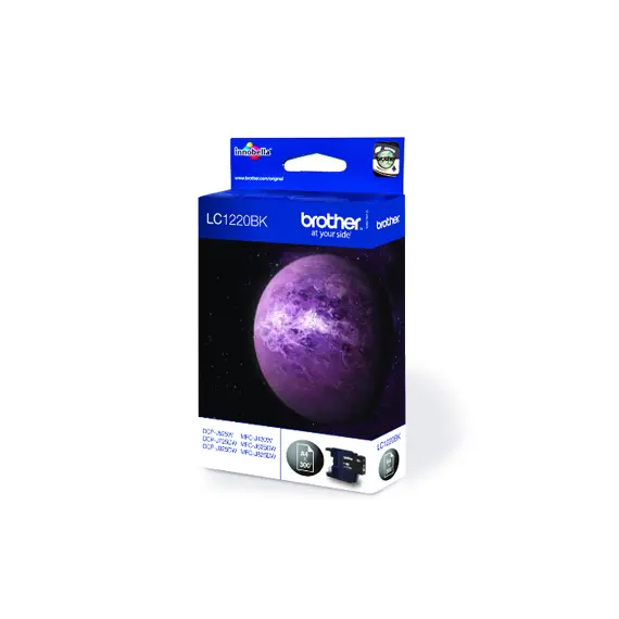 Tinteiro Brother LC1220BK Preto 7,8ml - Impressões de Alta Qualidade | bluepixel.pt