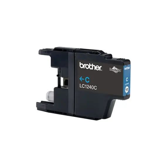 Tinteiro Brother LC1240C Azul 7,1ml - Impressões vibrantes até 600 páginas | bluepixel.pt