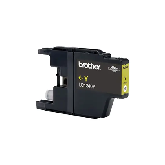 Tinteiro Brother LC1240Y Amarelo 7,1ml - Compatível com Impressoras Brother | BluePixel.pt