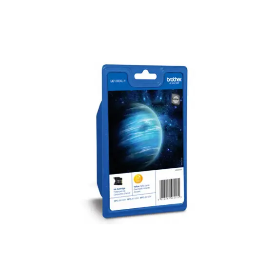 Tinteiro Brother LC1280XLYBP Amarelo 13,3ml para Impressoras Brother - BluePixel